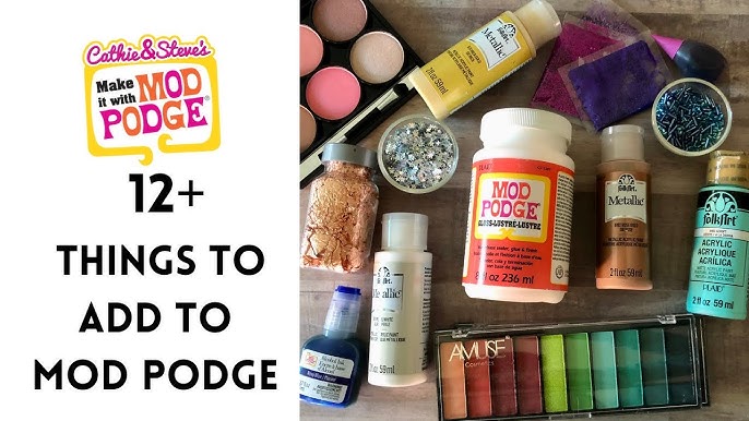 3 Mod Podge tips you don't want to miss! #modpodge #crafting