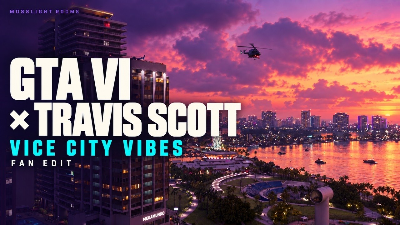 Video thumbnail for GTA 6 Loading Vibes 🌴 Vice City & Travis Scott | 3H 57M Fan Edit