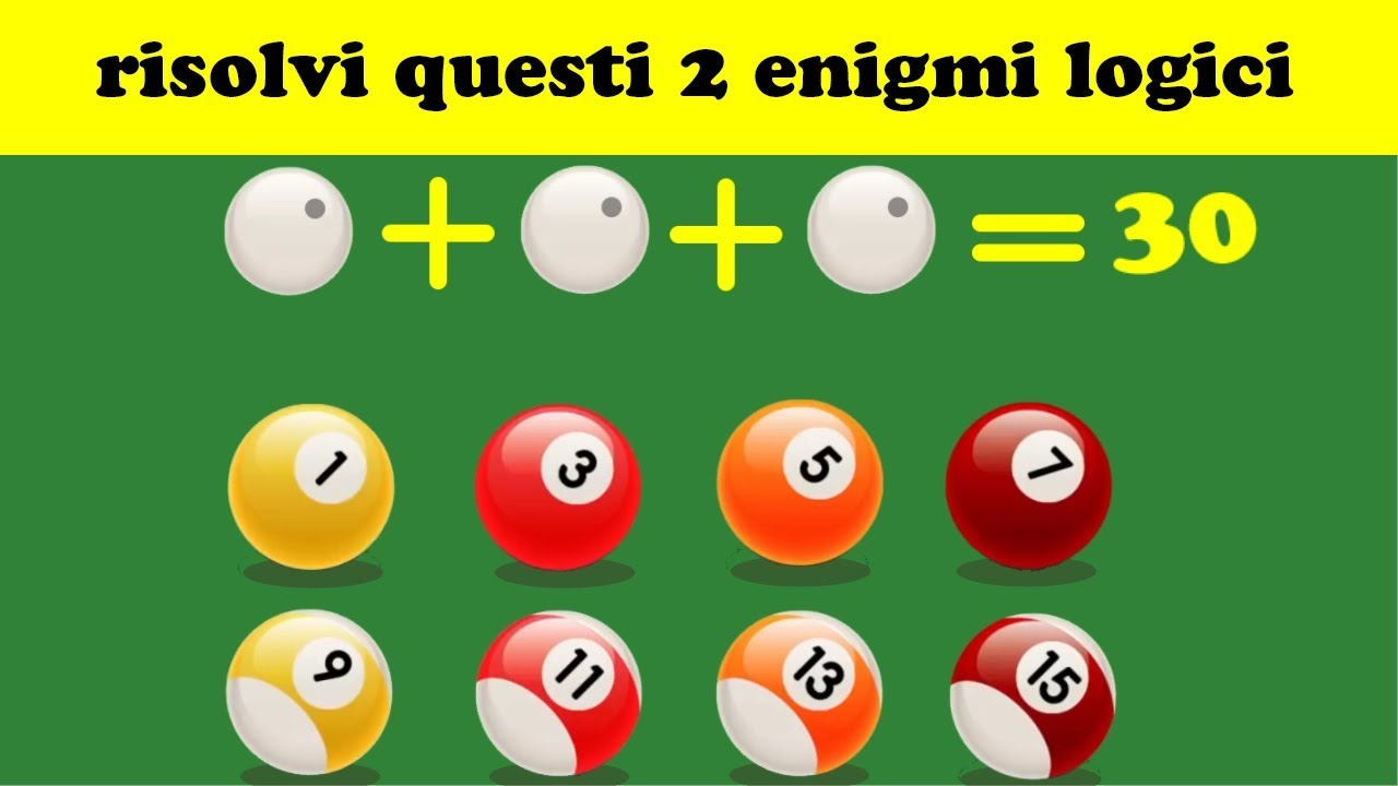 Metti alla PROVA la tua Intelligenza 2 indovinelli LOGICI per farti felice