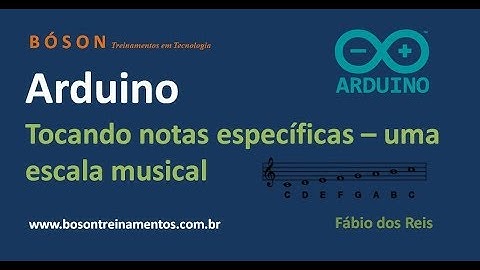 Arduino - Tocando uma escala musical com o Arduino