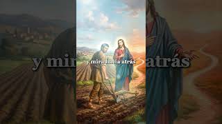 El que pone la mano en el arado y mira hacia atrás no es apto para el Reino de Dios.
