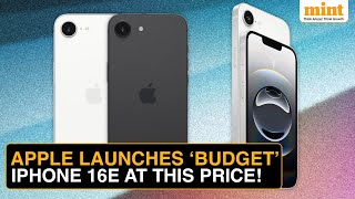 iPhone 16e Launch: Apple Unveils Its Latest iPhone For ₹XX,900 | Here Are Its Specs, Cost & Features