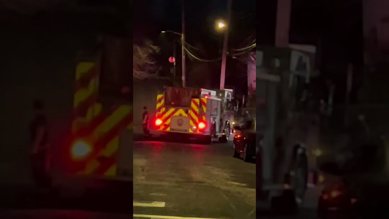 WPFD Engine 67 returning from fire alarm