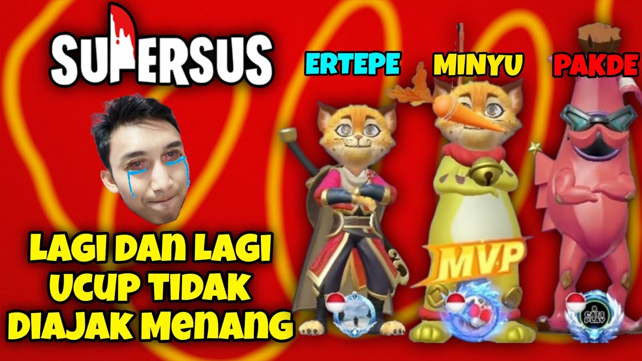 Momen Ertepe + Pakde Jadi Impos dan Minyu Jadi Backstabber Yang Berhianat :v - Super Sus Indonesia