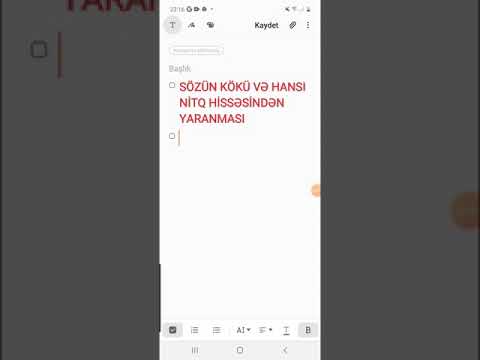 Video: Razılaşmayan sözün kökü nədir?