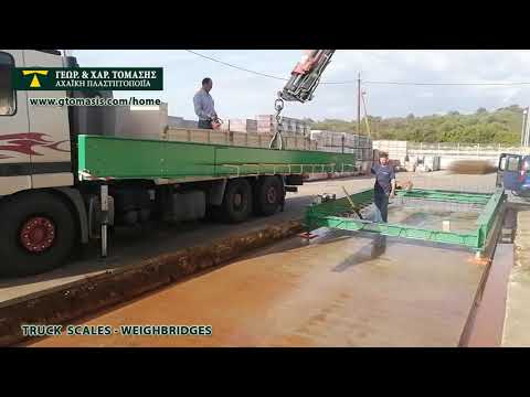 TRUCK SCALES - PLATFORM WEIGHT SCALES -  CHAR. & GEORGE TOMASIS