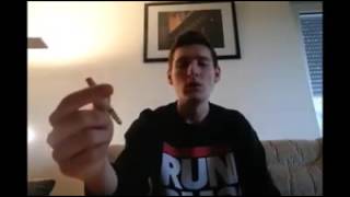 Cute twink smokin