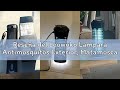 Reseña del Loowoko Lampara Antimosquitos Exterior, Matamoscas Electrico Interior Con luz en la parte
