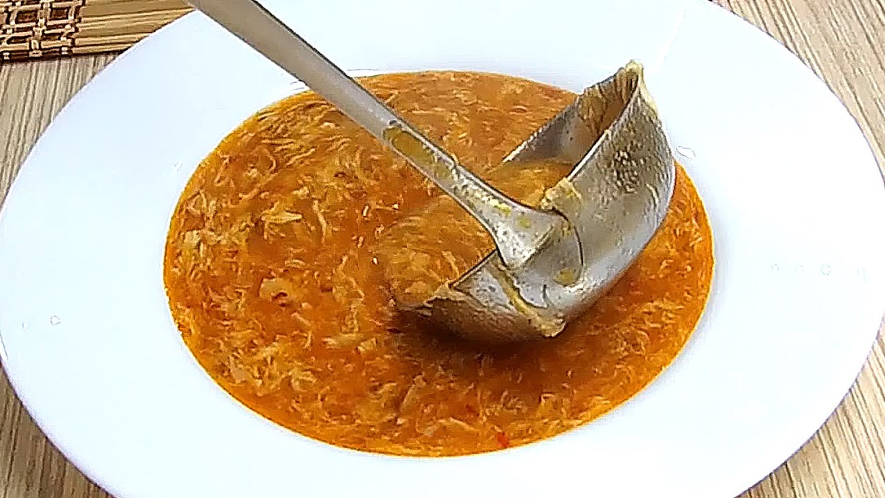 Csurgatott tojásleves