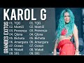Karol g 2024 letra  mejores canciones de karol g  grandes xitos de karol g  mix reggaeton 2024