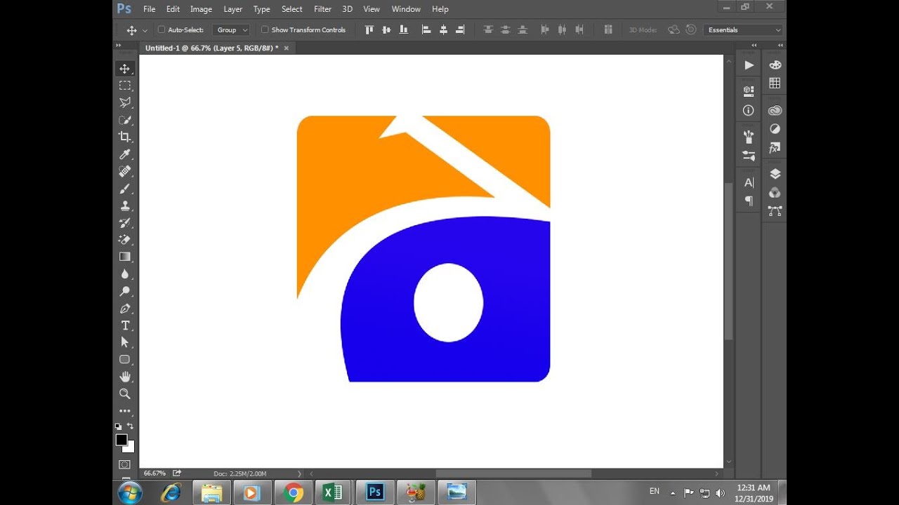 How To Make A Logo In Photoshop Cc YouTube