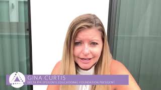 Delta Phi Epsilon's Educational Foundation Report, Gina Curtis Foundation President