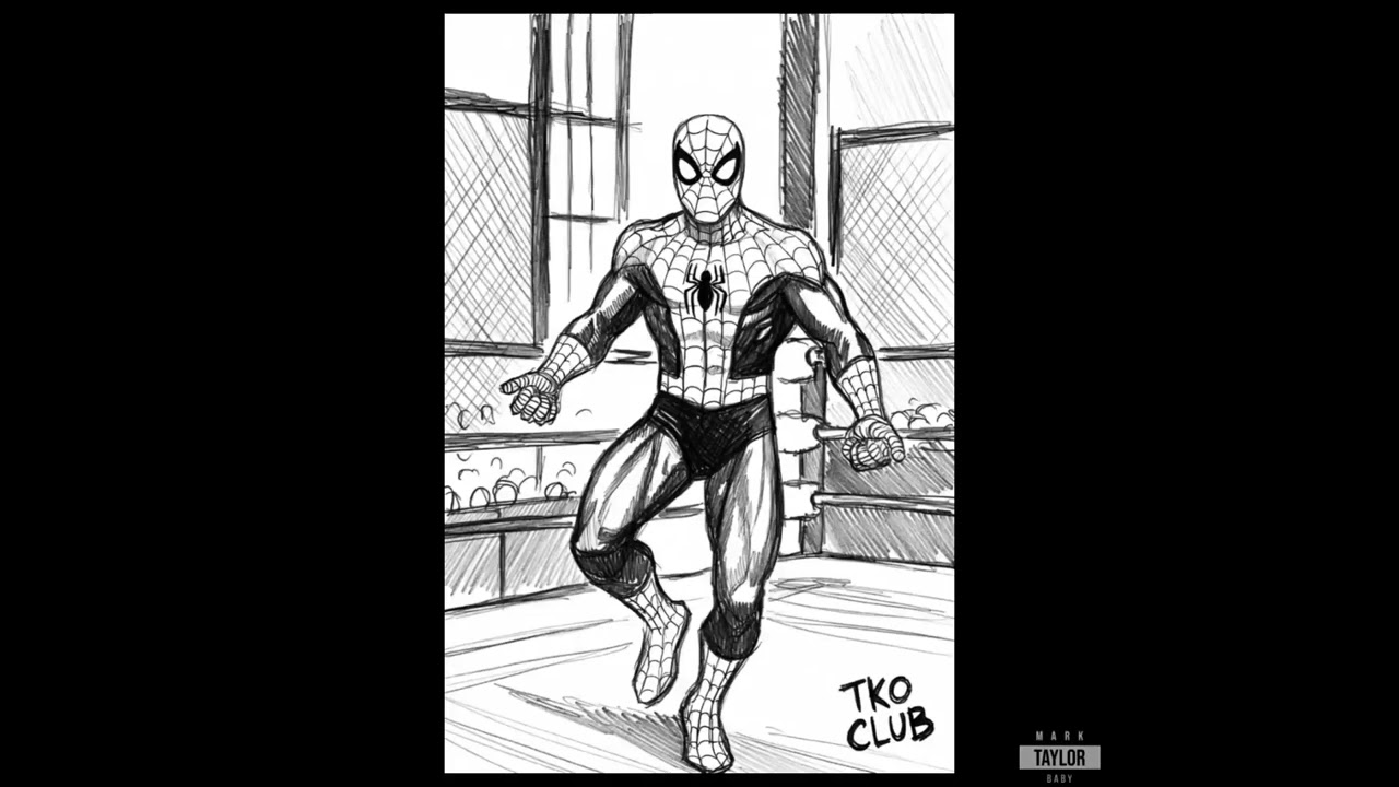 INTO THE SPIDER VOID Spider Man PS1 OST  Main Menu Cover by Mark Taylor.