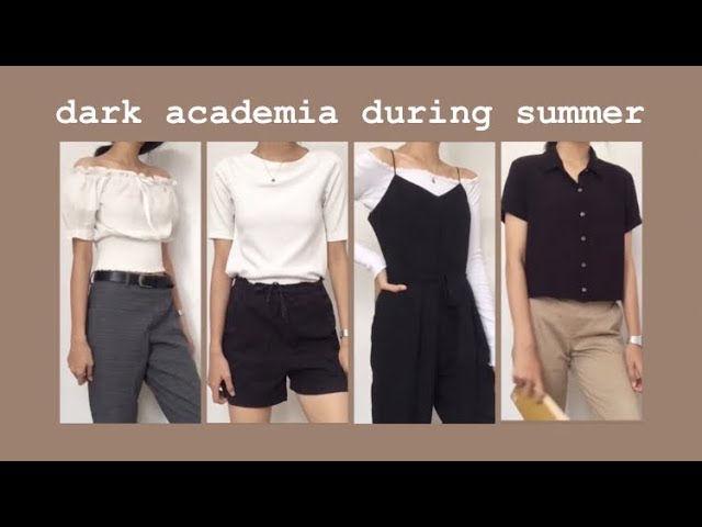 Featured image of post Dark Academia Aesthetic Outfits Summer - It is one of several variations, each with a unique historical focus.
