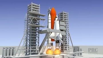 3D Shuttle Launch
