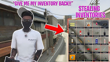 Stealing Inventories from CRINGE ADMINS... GTA RP Trolling