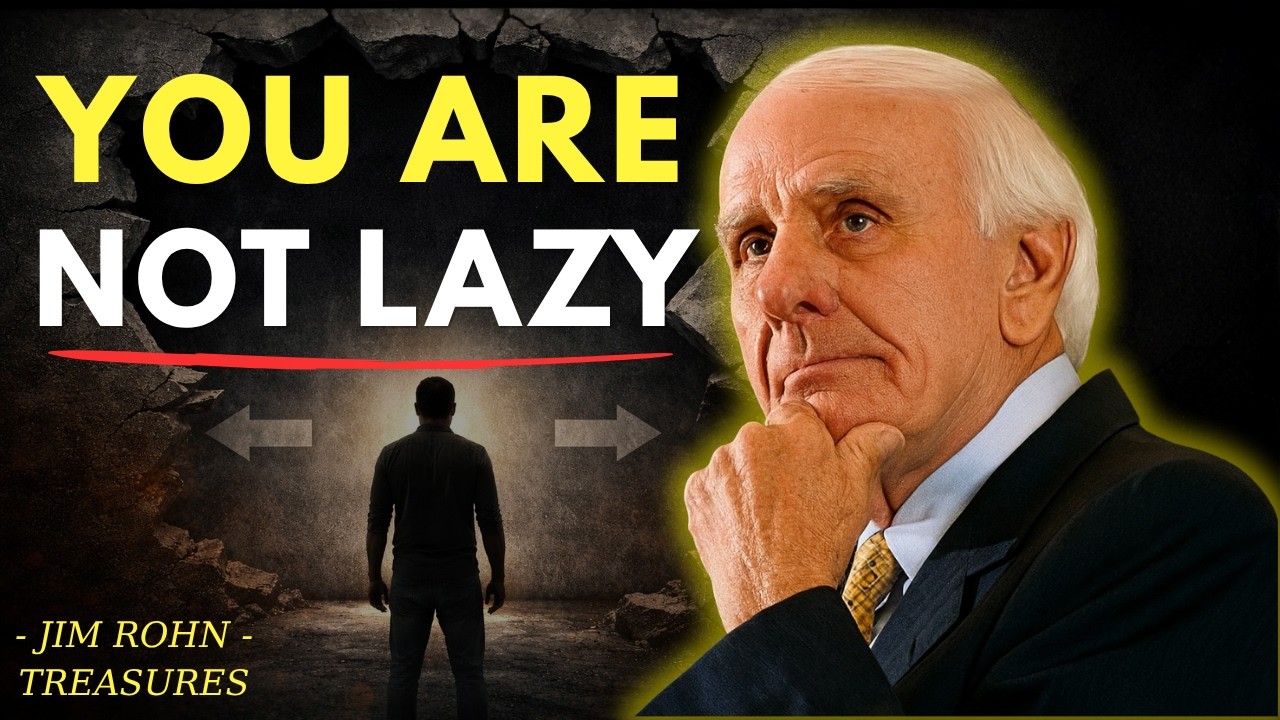 👉 You’re Not Lazy — Here’s Why You Feel Stuck | Jim Rohn Motivation ...
