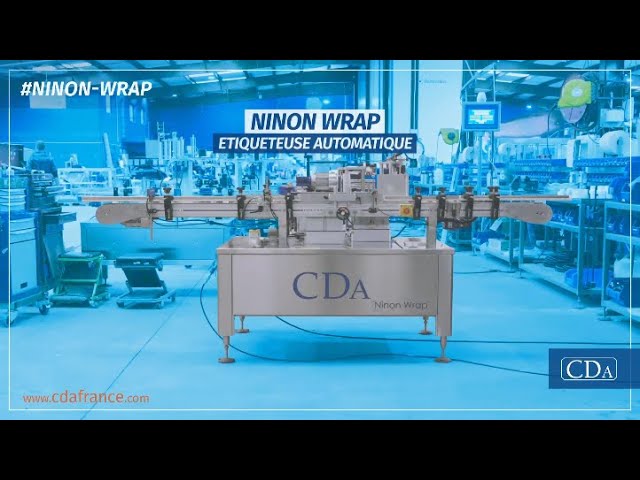 Etiqueteuse automatique pour produits cylindriques, Modèle Ninon Wrap