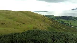 Beginner Drone Footage of Carlingford Lough and Mourne Mountains, Ireland. Hubsan Zino 4k 30fps