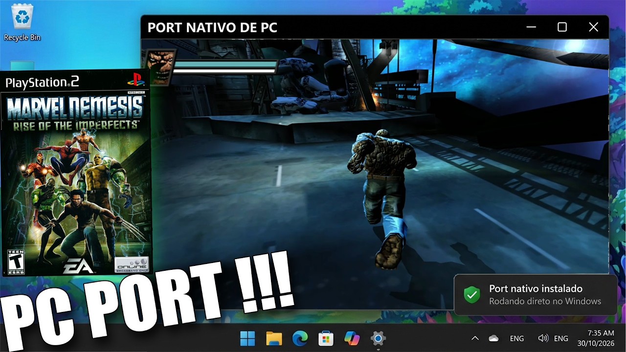 SAIU O PORT PRA PC DO JOGO ESQUECIDO DA MARVEL (Tutorial) - YouTube