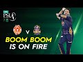 Boom boom afridi is on fire  islamabad united vs quetta gladiators  match 18  hbl psl 7  ml2t