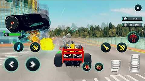 Formula Robot Car Game – Bee Robot Transform Game