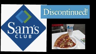 SAM'S CLUB DISCONTINUED THIS FROM THE CAFE MENU & Pizza Review