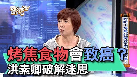 【精华版】烤焦食物会致癌？洪素卿破解迷思 - 天天要闻