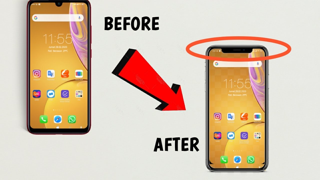 Cara Membuat Status Bar Xiaomi Mirip Iphone Tanpa Root Untuk Semua Hp