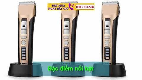 Nên mua Tông Đơ cắt cạo lông chó mèo nào tốt nhất hiện nay ?