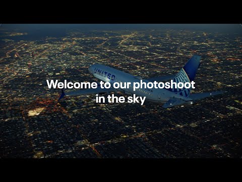 United: Behind the scenes of our air-to-air shoot (video thumbnail)