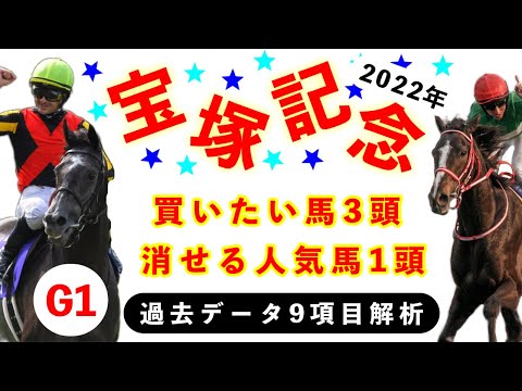 【宝塚記念2022】過去データ9項目解析!!買いたい馬3頭と消せる人気馬1頭について(競馬予想)