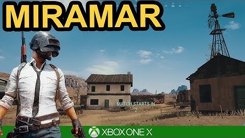PUBG XBOX X - MIRAMAR FIRST LOOK - Public Test Server