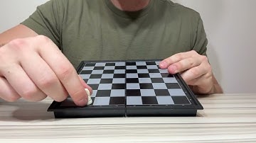 FVANTIME 3 in 1 Magnetic Chess Travel Board Games MINI Table Game Chess Checkers & Backgammon Set Fo