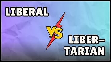 Liberal vs Libertarian (Easy Explanation)