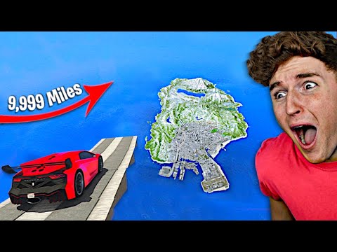 Can You Jump The WHOLE MAP In GTA 5? (GTA 5 Mods)