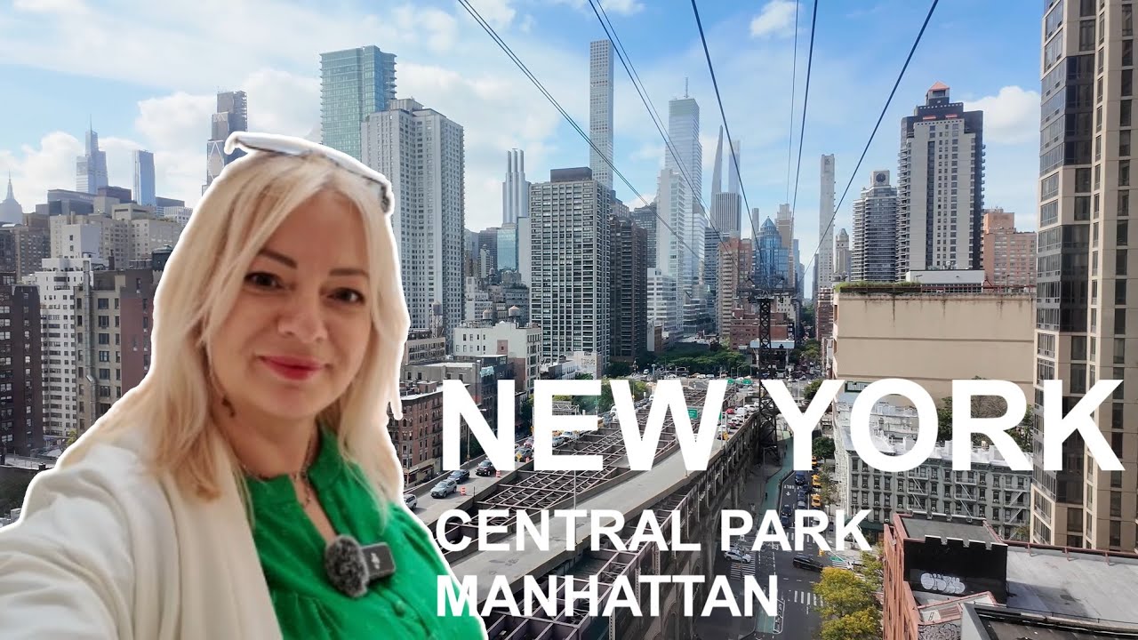 Zwiedzamy CENTRAL PARK, Manhattan i Bayonne USA NOWY JORK 4k