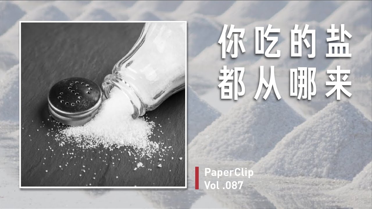 Vol.087 你吃的盐都从哪来? Vol.087 你吃的盐都从哪来?