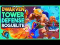 Dwarven Tower Defense Roguelite Into The Slimy Mines 