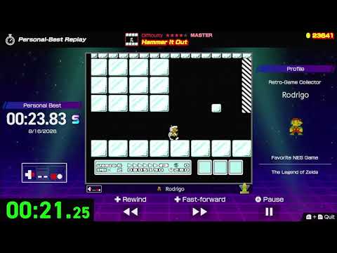 Switch - Nintendo World Championships [Super Mario Bros. 3 - Hammer It Out - Time: 23.83]