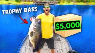 This $5,000 Fishing Box ONLY Catches HUGE Bass ( BACK to BACK Big Bass )