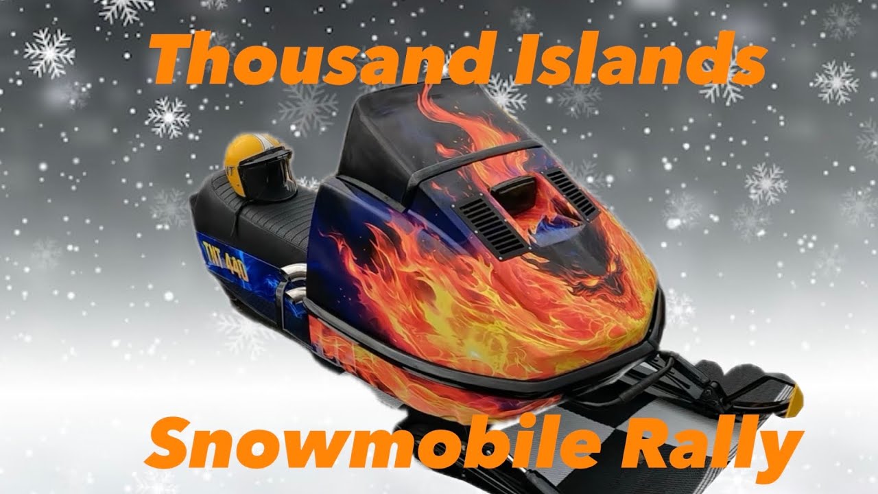2024 Thousand Islands Snowmobile Rally - Vintage Snowmobile Show - YouTube