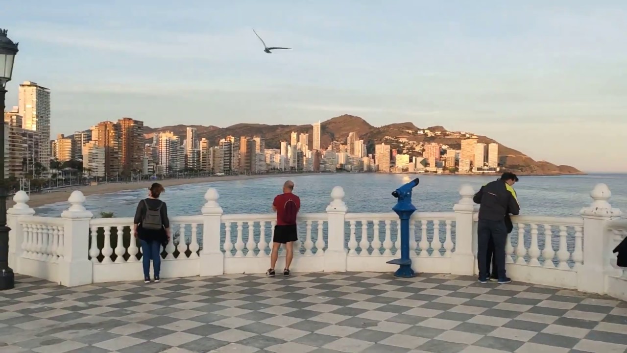 Benidorm On May 2 2020 First Day Back Out