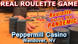 ROULETTE WITH A MASK! - Live Roulette Game #28 - Peppermill Casino, Wendover, NV - Inside the Casino