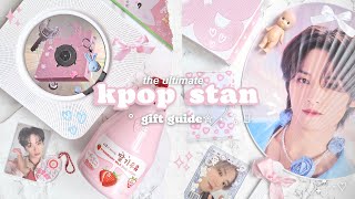 the ultimate kpop stan gift guide ⋆｡‧˚ʚ❄️ɞ˚‧｡⋆ kpop fan gift ideas ₊˚｡ diys, albums, merch + more !!