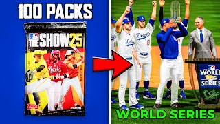 Can 100 Packs Win a World Series?