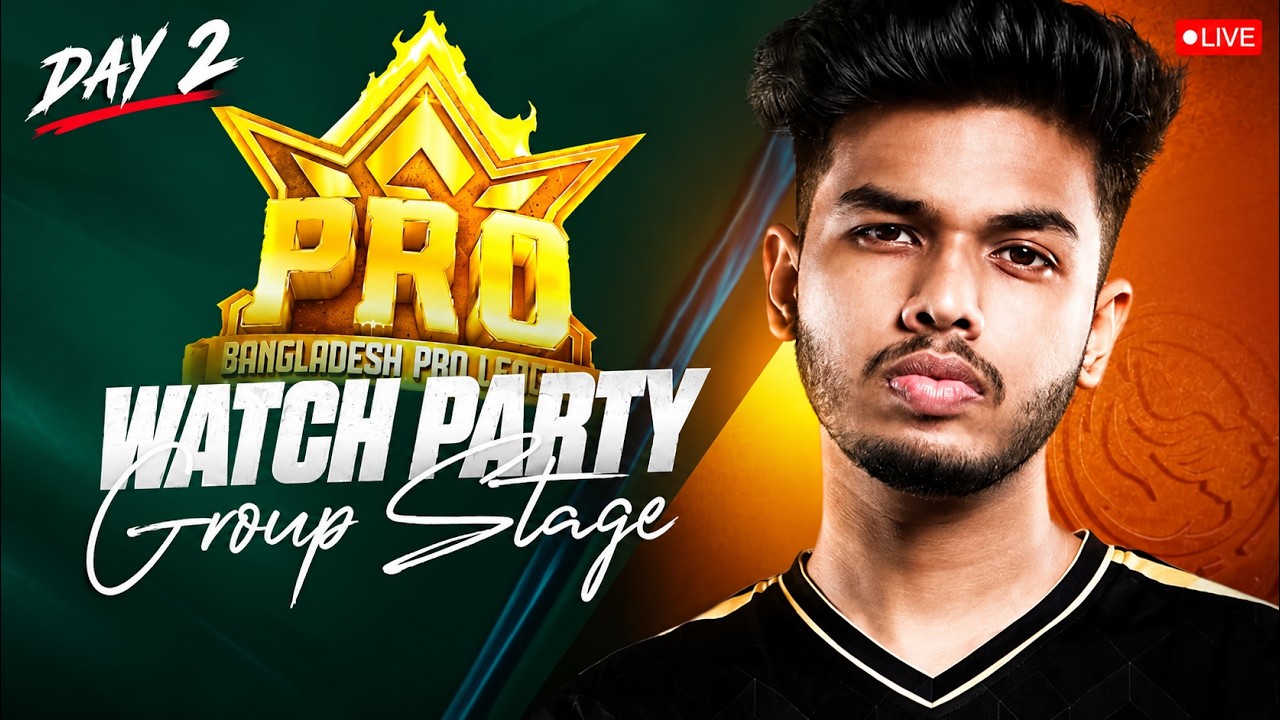 Group Stage Day 2 | FFBPL S4 | Free Fire Esports Bangladesh  ll WATCH PARTY WITH NEJAD