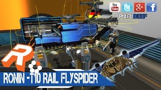 Robocraft - Tutorial - Ronin T10 Rail Flyspider [Guide][Montage]