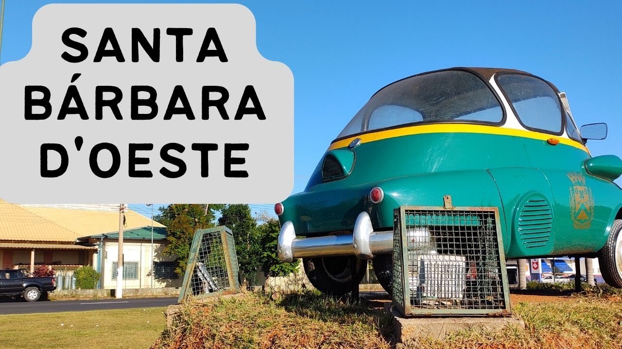 Santa Bárbara D'oeste SP - Nosso passeio pela cidade de Santa Bárbara D'oeste - 2º Temp Ep 45