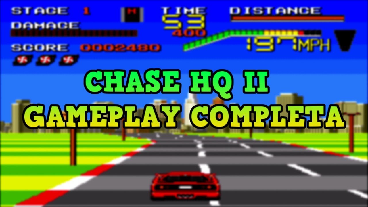 CHASE HQ II - Clássicos do Mega Drive #5 - Do início ao fim
